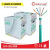 Cable mạng Golden Link 4 Pair SFTP Cat 6e (Xanh Lá) 305m Chống Nhiễu - Hàng Taiwan