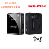 Bộ Micro Thu Âm Livestream SX39- 1 Micro Cổng Type-c 