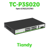 Switch PoE Tiandy 16 Prot TC-P3S020 Spec:G/1622/AT/180