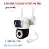 Camera Wifi Yoosee 4G QPT36-4G 2 Mắt Có Màu