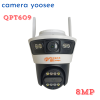 Camera Wifi Yoosee 8mp QPT609 ( 2 Mắt ) Ngoài Trời