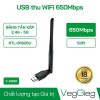 USB Thu Wifi 2.4G 650Mbps Veggieg V-K650