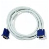 Cáp Vga 1.5m Dây Trắng (Đầu Xanh)