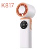 Quạt Sạc Tích Điện Cầm Tay K817 Có Sò Lạnh-Cao Tốc 199-Có Đèn