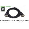 Cable Vga 1.5m Kingmaster 3+4 ( KV401 )
