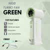 Quạt Sạc Tích Điện Cầm Tay Turbo N108 Cao Tốc 