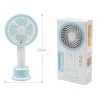 Quạt Sạc Tích Điện Cầm Tay MHT660 Đèn Led