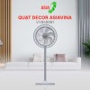 Quạt Đứng Asia Turbo Decor VY659991 (Xám) Công Suất 110w, Cánh 40cm