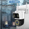 Camera Wifi Yoosee D14X (2 Mắt) Có Màu-Xoay-Ngoài Trời (Full Vat)