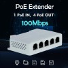 Switch PoE APU Chia 1 ra 4 