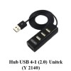 Hub Chia USB Unitek Y-2140 (2.0) 4 Port Chính Hãng (Full VAT)