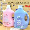 Nước giặt xả BLUE-SKY hàn quốc Chai 2kg
