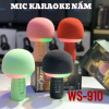 Micro karaoke 3in1 ws-910 ( nấm ) âm thanh cực hay