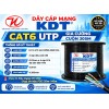 Cáp Mạng KDT Cat6 UTP 305M (8 Lõi+Cường Lực) 23AWG Đồng Pha (Full VAT)