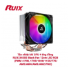 Fan Cpu Ruix X4000 Black Fan-12cm) LED 
