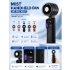 Quạt Sạc Tích Điện Cầm Tay k827 Sò Lạnh Phun Sương