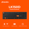 Keyboard Phím Dareu LK150D Black (Ko Dây) Orange (Dual Mode, Scissor Switch)
