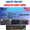 Main đẩy công suất KORAD KR-8200 ( 3 kênh ) 36 sò, 800w