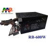 Nguồn vi tính AAP RB-600w Box Chính hãng (Fan led 12cm, nguồn phụ VGA)