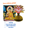 Máy Niệm Phật Tụng Kinh 15 Bài Hoa Sen 7 Màu--Mã 554