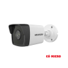 Camera IP Hikvision DS-2CD1023G0-IUF 2.0Mp, (Thân, 2MP-Vỏ sắt, H.265+, Hồng ngoại 30m, Có Mic, PoE)
