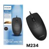 Mouse Philip M234 nguồn usb công ty