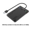 Box HDD Unitek Y-3036 Sata 2.5 6G USB 3.1