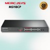 Switch Mercusys PoE MS118CP (16 Port) 100Mbps Chính Hãng (Full VAT)