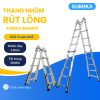 Thang Nhôm Rút Lồng Chữ A Sumika SKM405