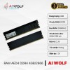 DDR 4--4G/2666 PC Aiwolf Chính Hãng
